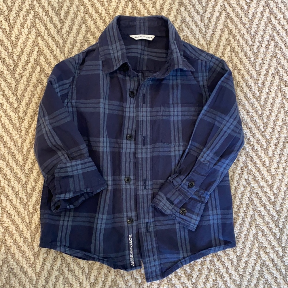 Janie and Jack Button up